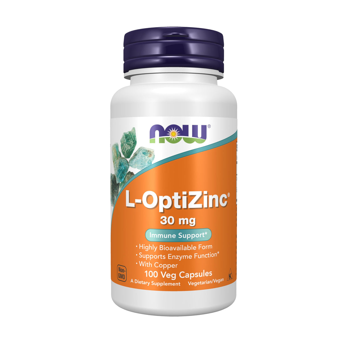 L-OptiZinc 30 mg with Copper 100 Veg Capsules L782182