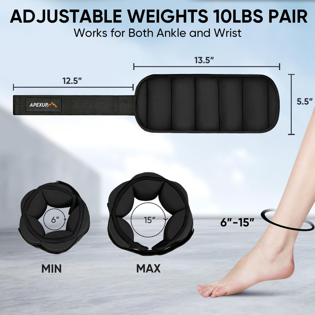 Adjustable Ankle Weights H582