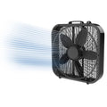 Black 20-inch 3-Speed Box Fan with Handle J76434