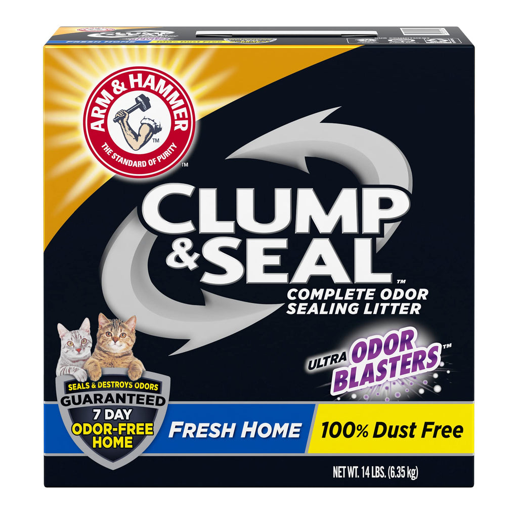 Clump & Seal Fresh Scent Cat Litter 14lb A8487
