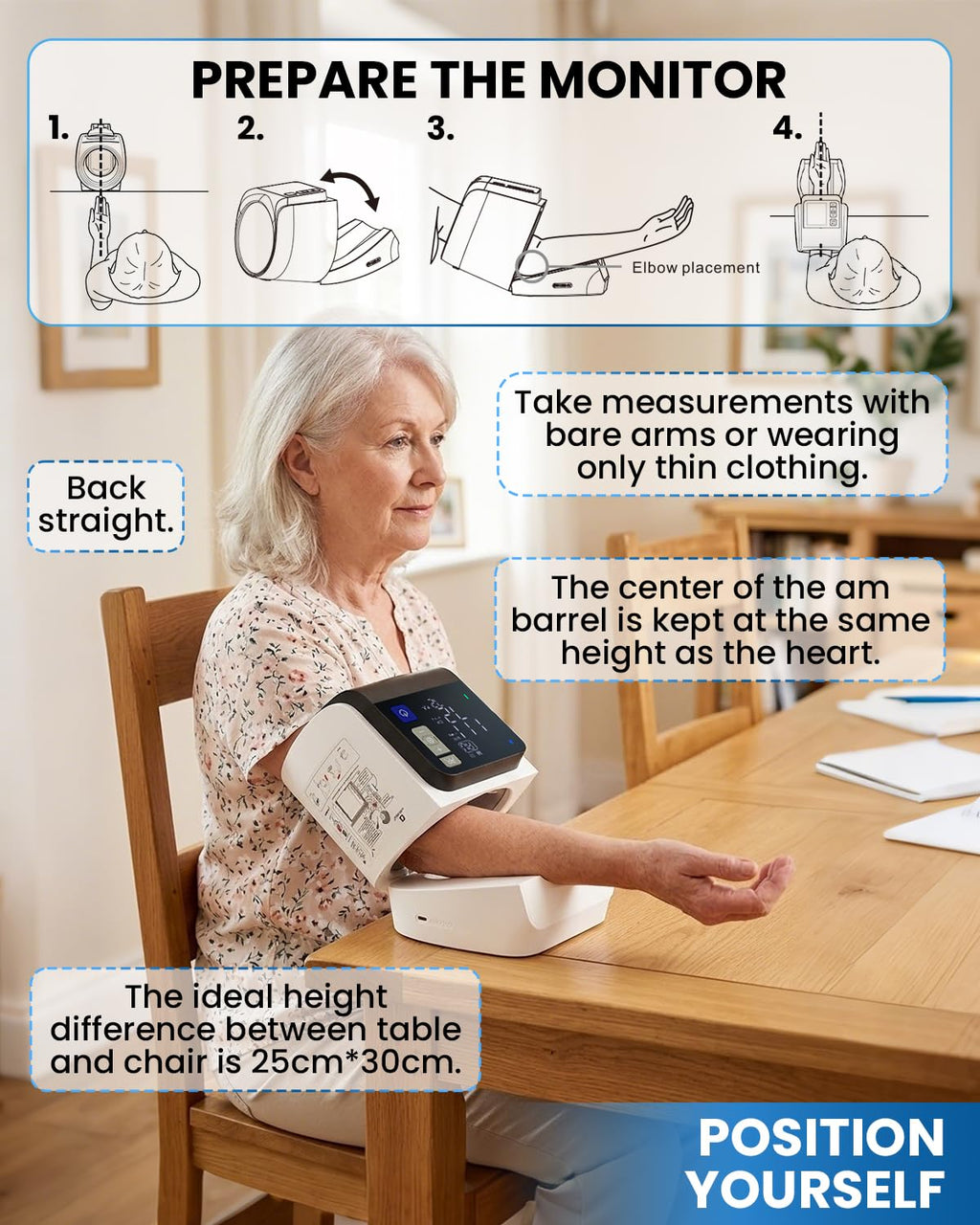 Blood Pressure Monitor Upper Arm W38875