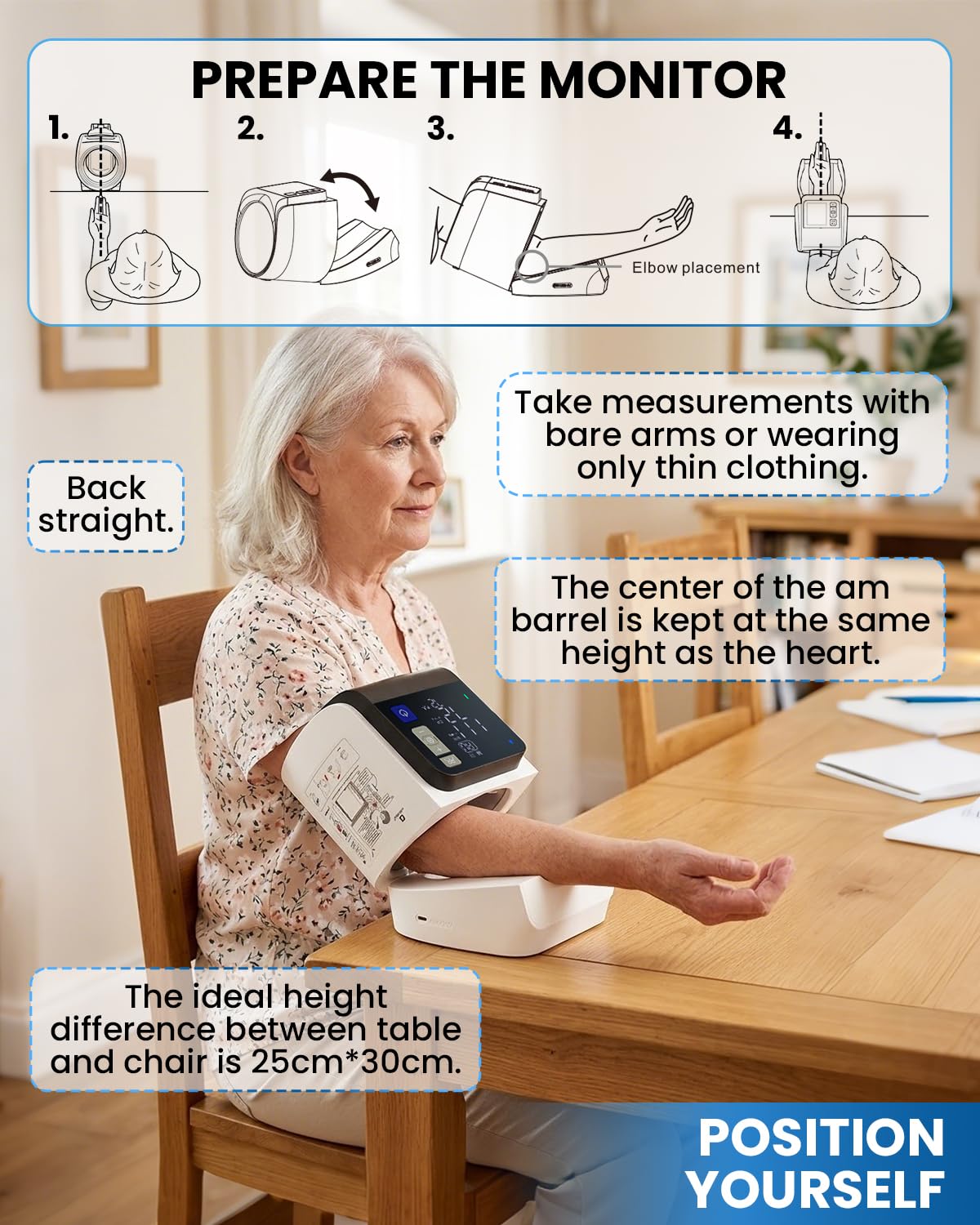 Blood Pressure Monitor Upper Arm W38875