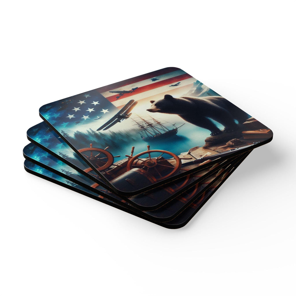 Set of 4 Coasters J1116