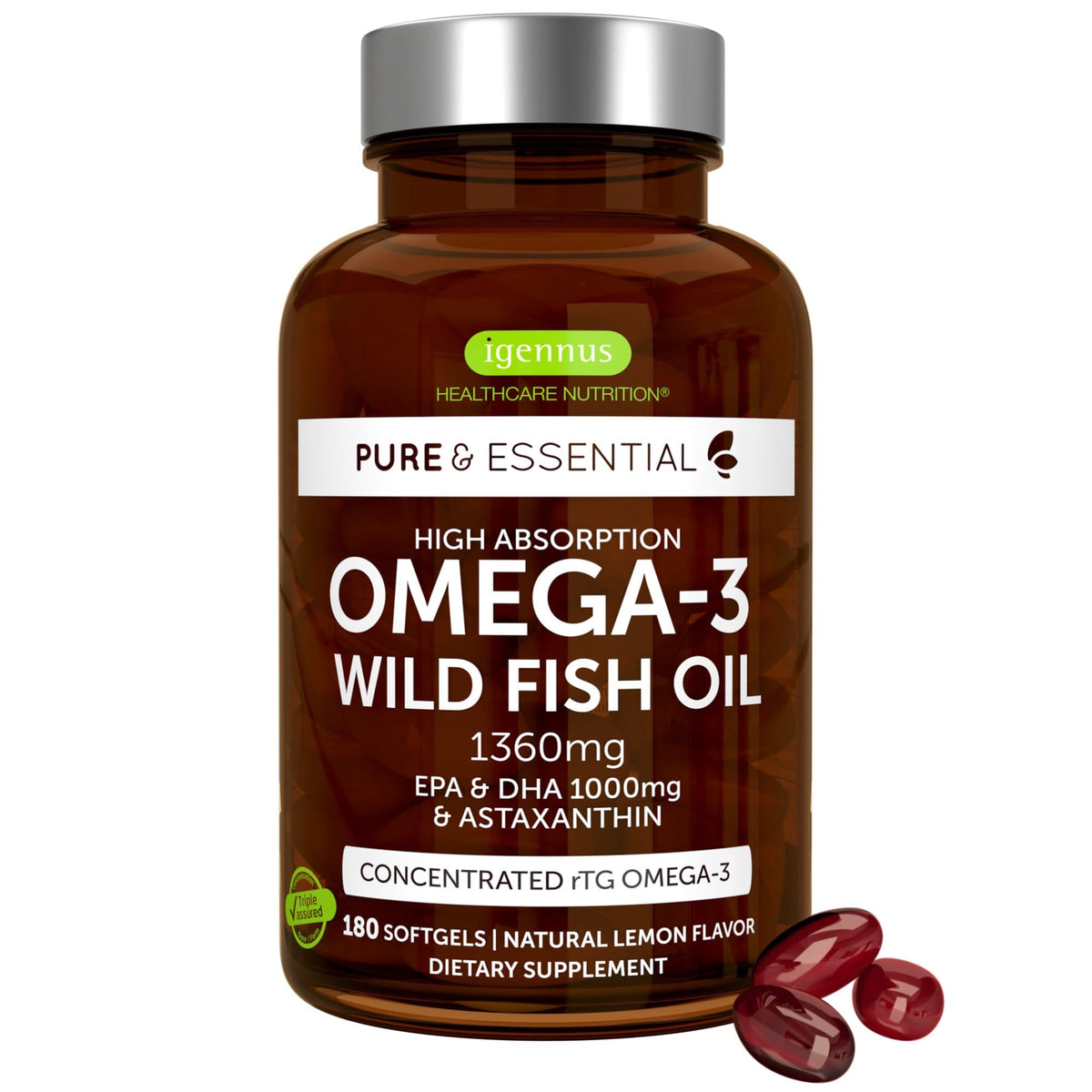 Wild Fish Oil 1360mg B217