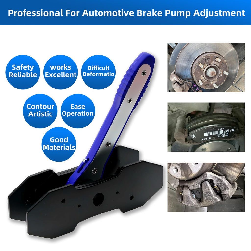 Brake Caliper Compression Tool Kit with 4 Hooks & Steel Plates C571303