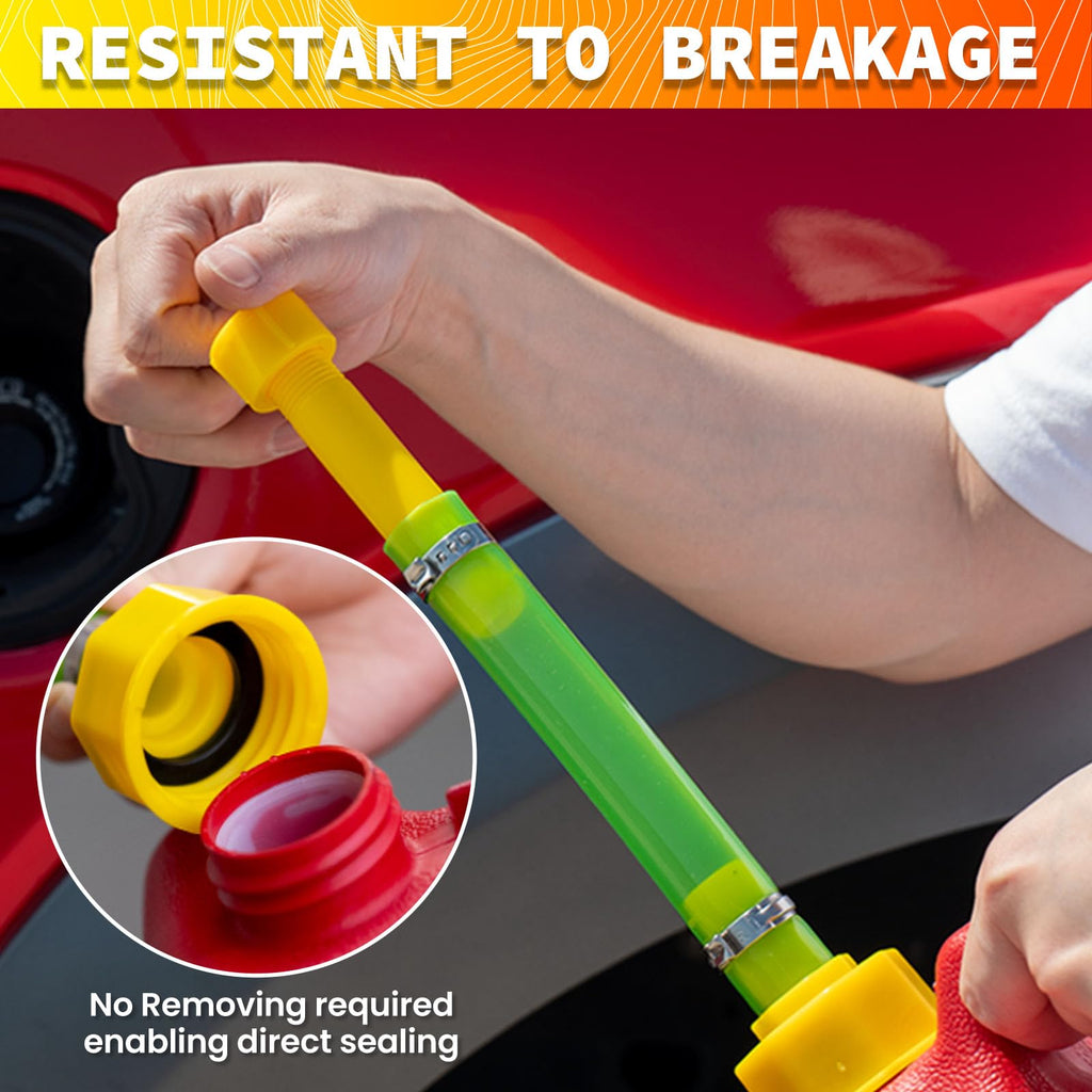 Gas Can Spout Replacement & Red Gas Cap Combo R16488