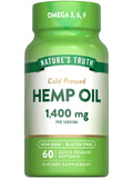 Hemp Oil Softgels 1400mg 60 Count B656051