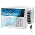 U-Shaped 10,000BTU Window Air Conditioner with Full Window View, Ivory White P999750