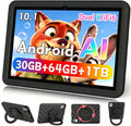 10.1 Inch Kids Tablet 64GB ROM Octa-Core Anti-Blue Light Screen Black O37751