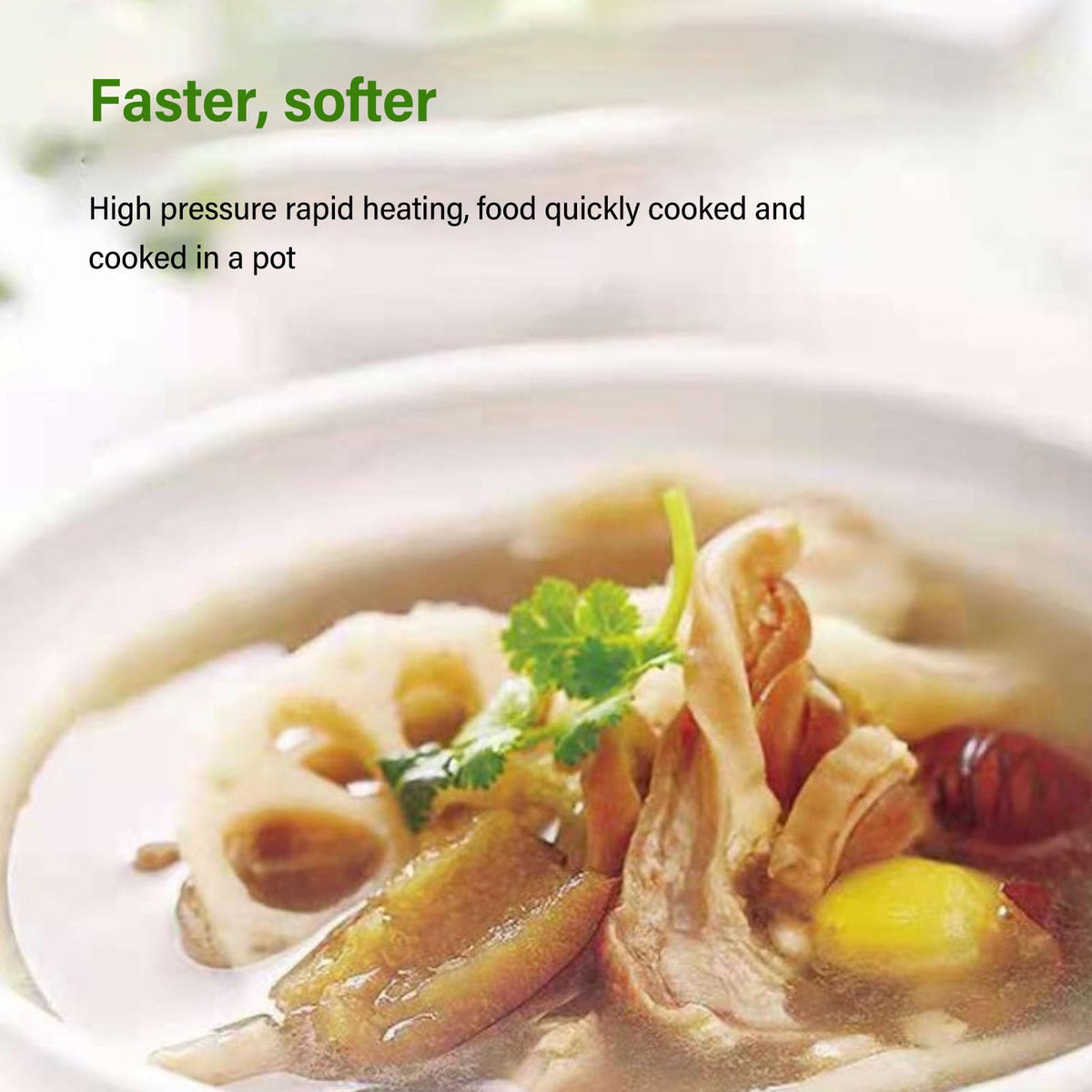 2L Stainless Steel Mini Pressure Cooker T216600