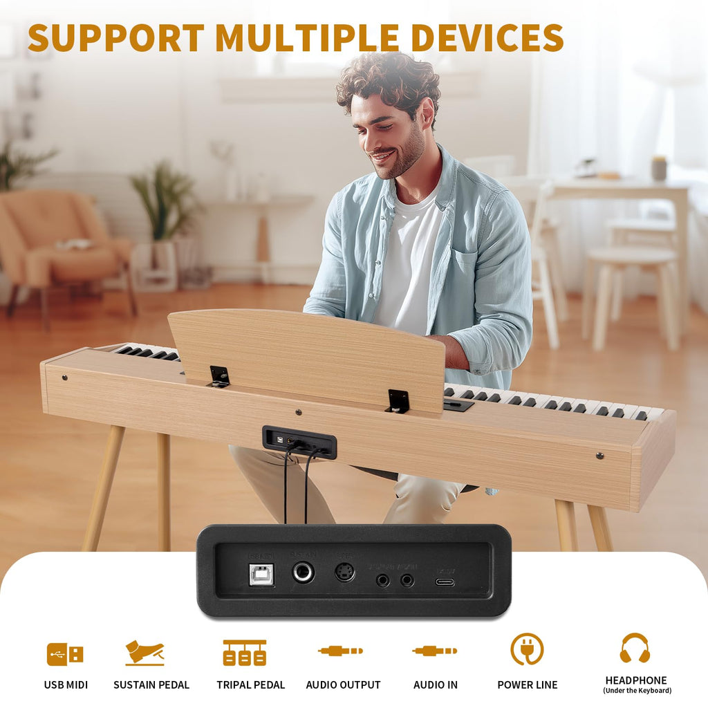 88 Key Fully Weighted Hammer Action Digital Piano M978