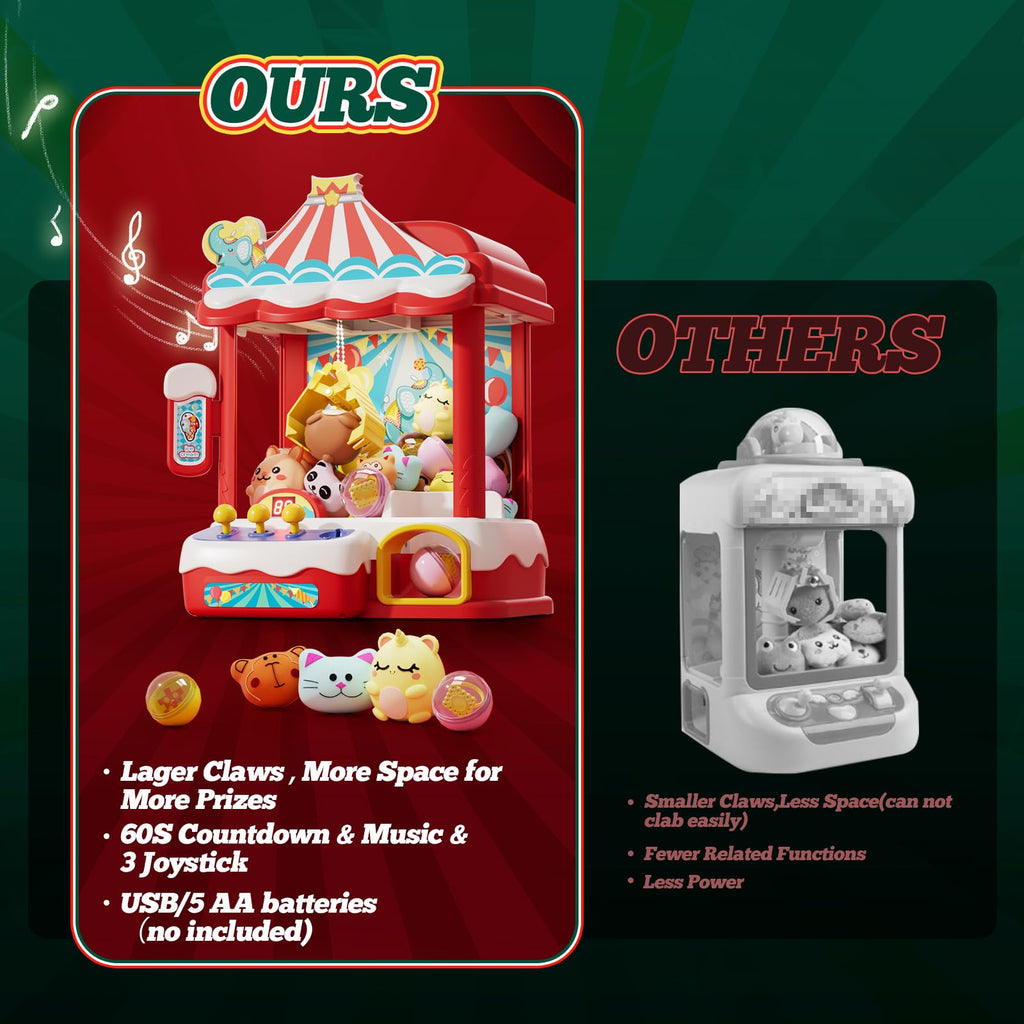 Claw Machine with 30 Mini Prizes A144448
