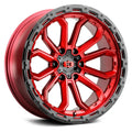 20x9 6x135 +12mm Red Wheel Rim L571654