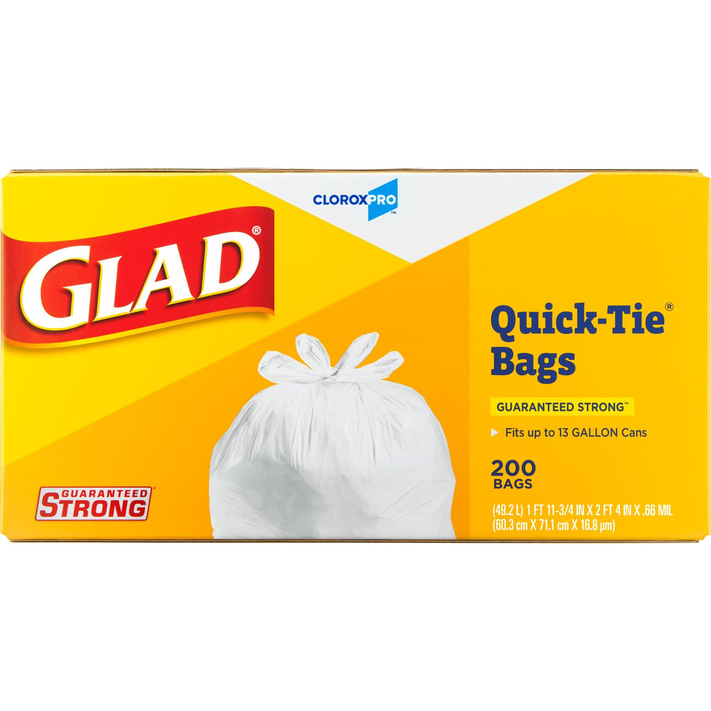 13 Gallon Tall Kitchen Trash Bags, 200 Count H131765