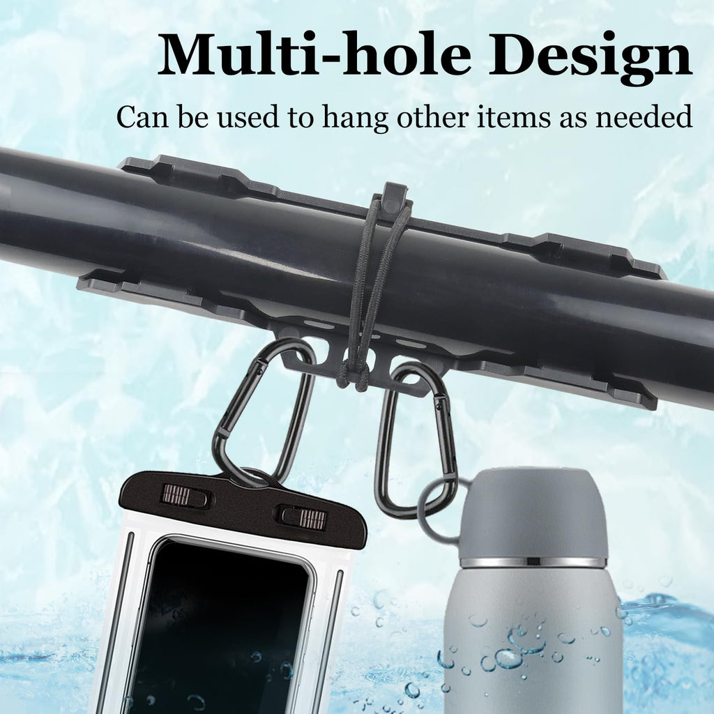2PCS Kayak Paddle Holder with Leashes & Locking Kits R7152