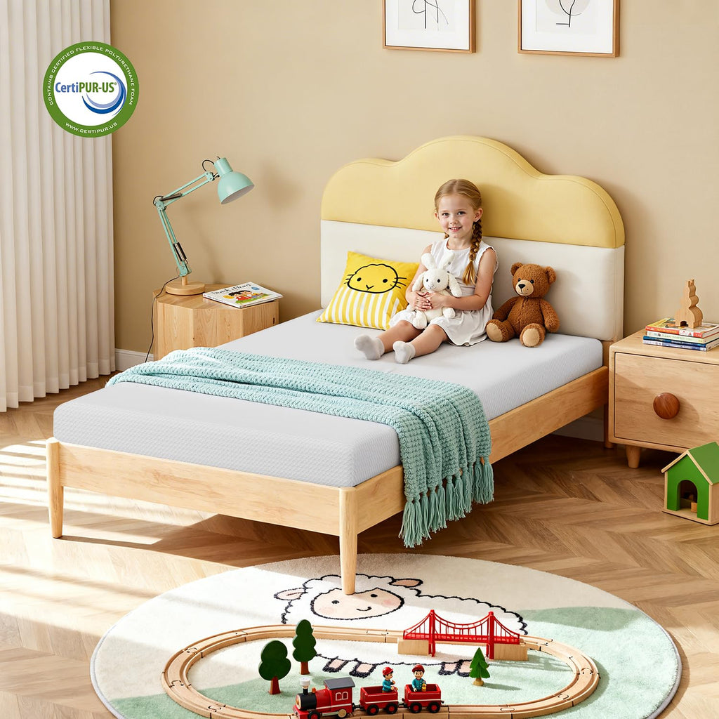 6 Inch Twin Gel Memory Foam Mattress I19797