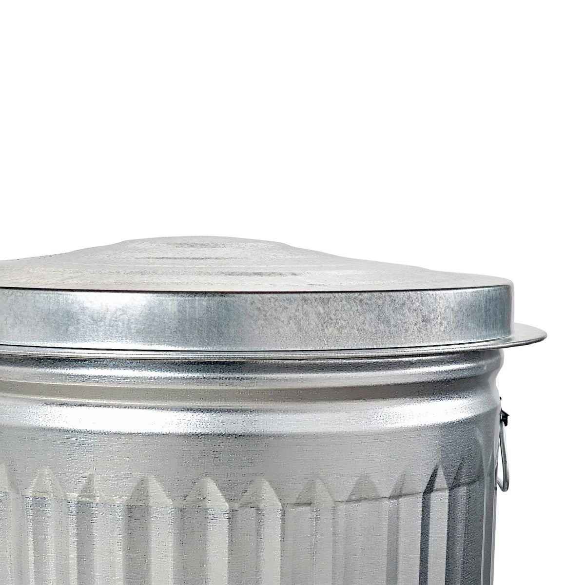 31 Gallon Galvanized Steel Storage Can with Lid D499