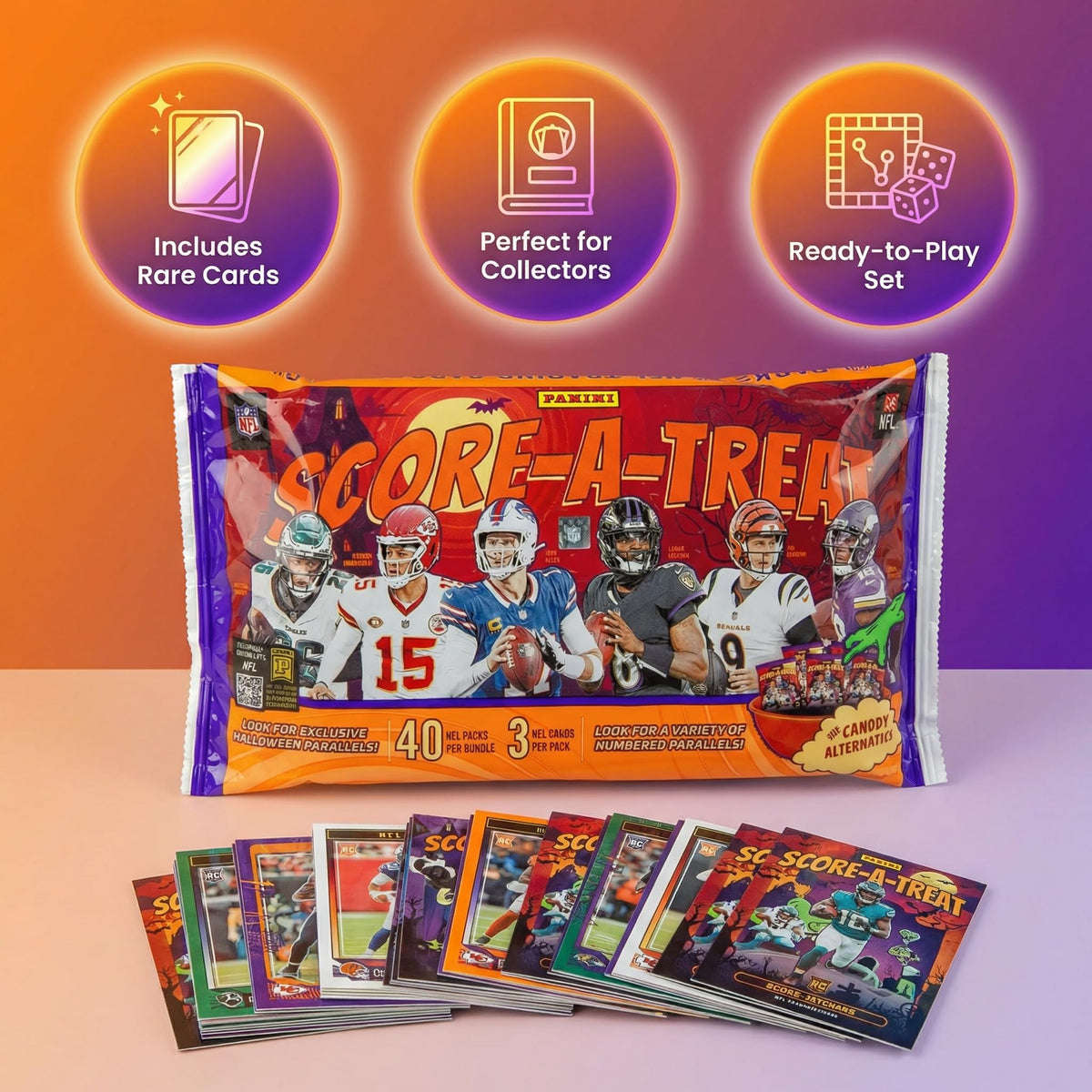 Halloween 2025 Football Trading Cards A146