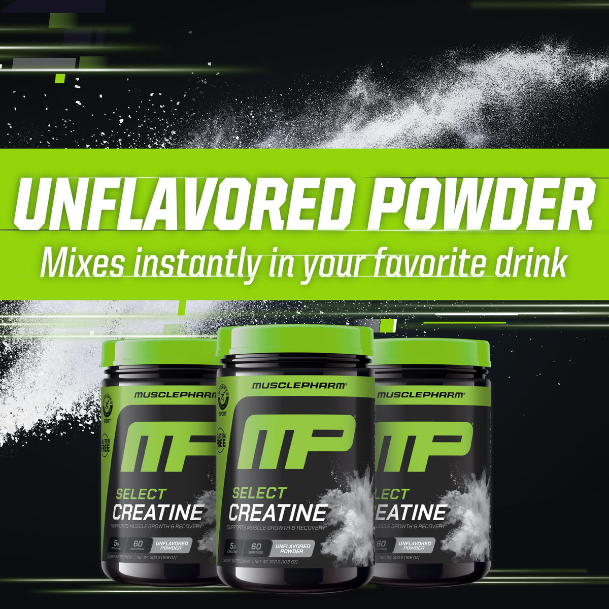 Creatine Monohydrate Powder 60 Servings I7623