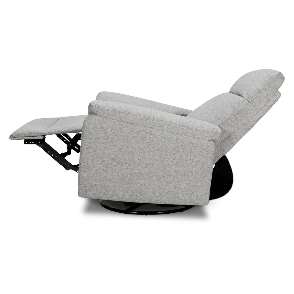 Frost Grey Recliner Glider with 360 Swivel V303