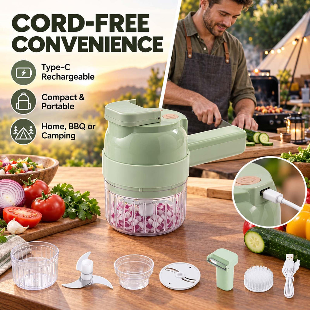 5-In-1 Electric Vegetable Chopper V7443