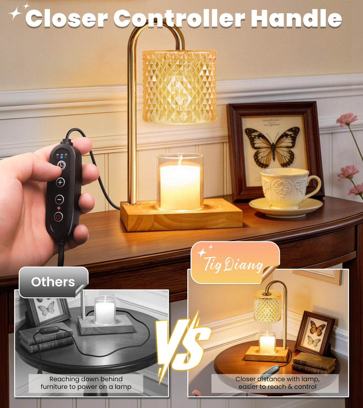 Candle Warmer Lamp with Timer R63316