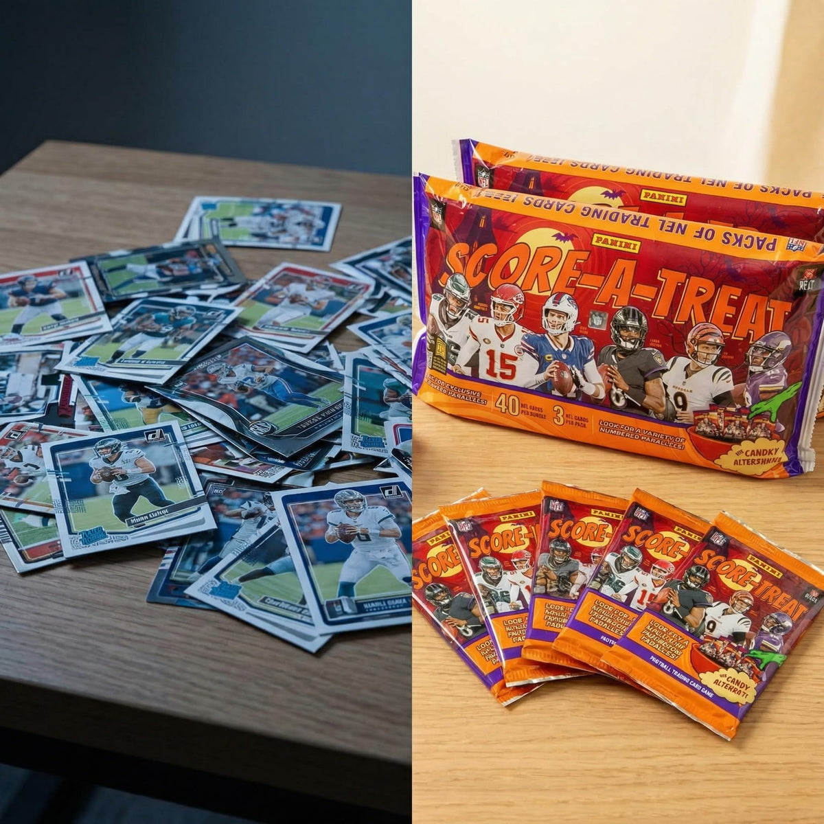 Halloween 2025 Football Trading Cards A146