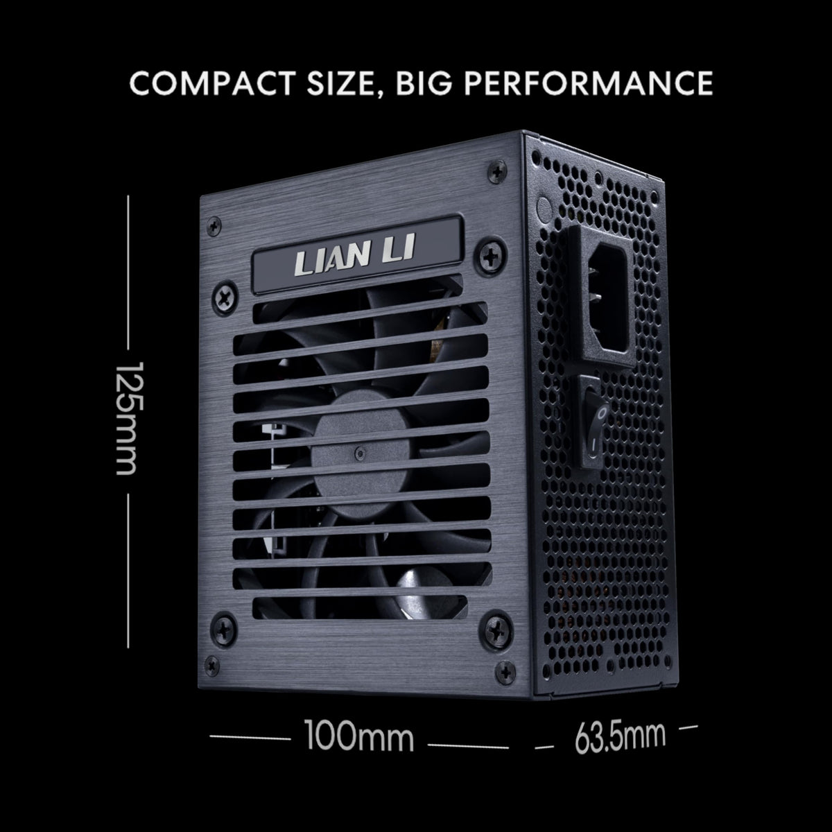 750W SFX 80 Plus Gold Black Power Supply V1471