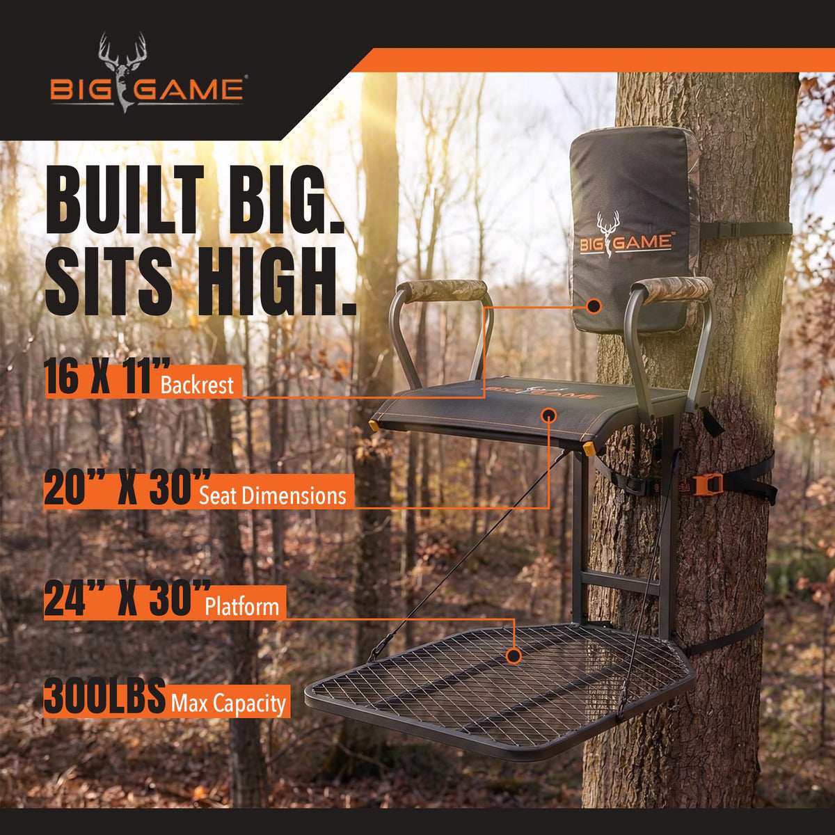 Lightweight Steel Treestand Z805651