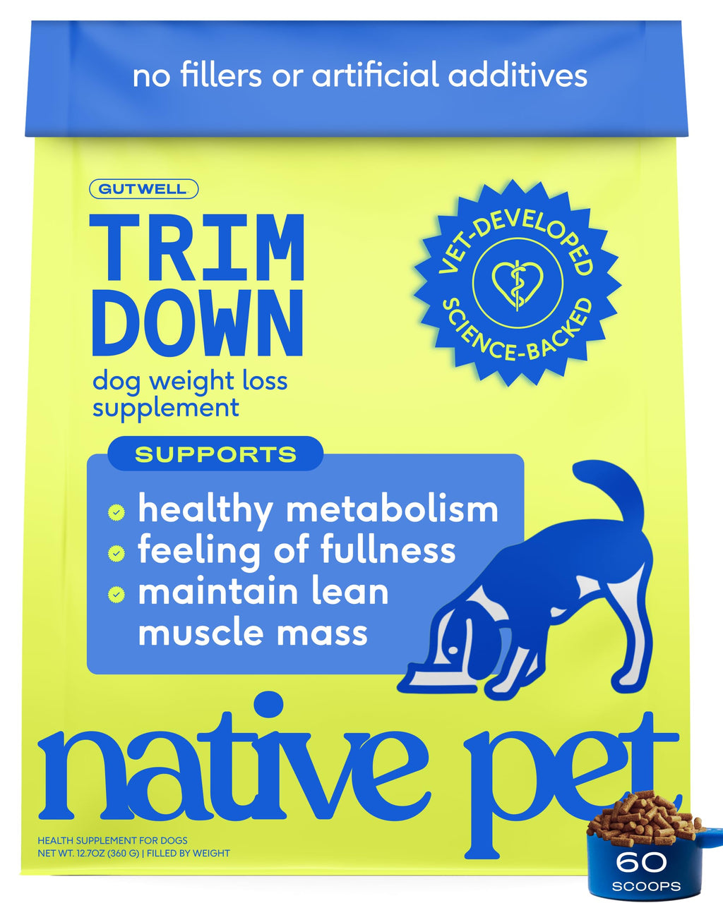 Weight Management Dog Food Topper & Supplement V2450