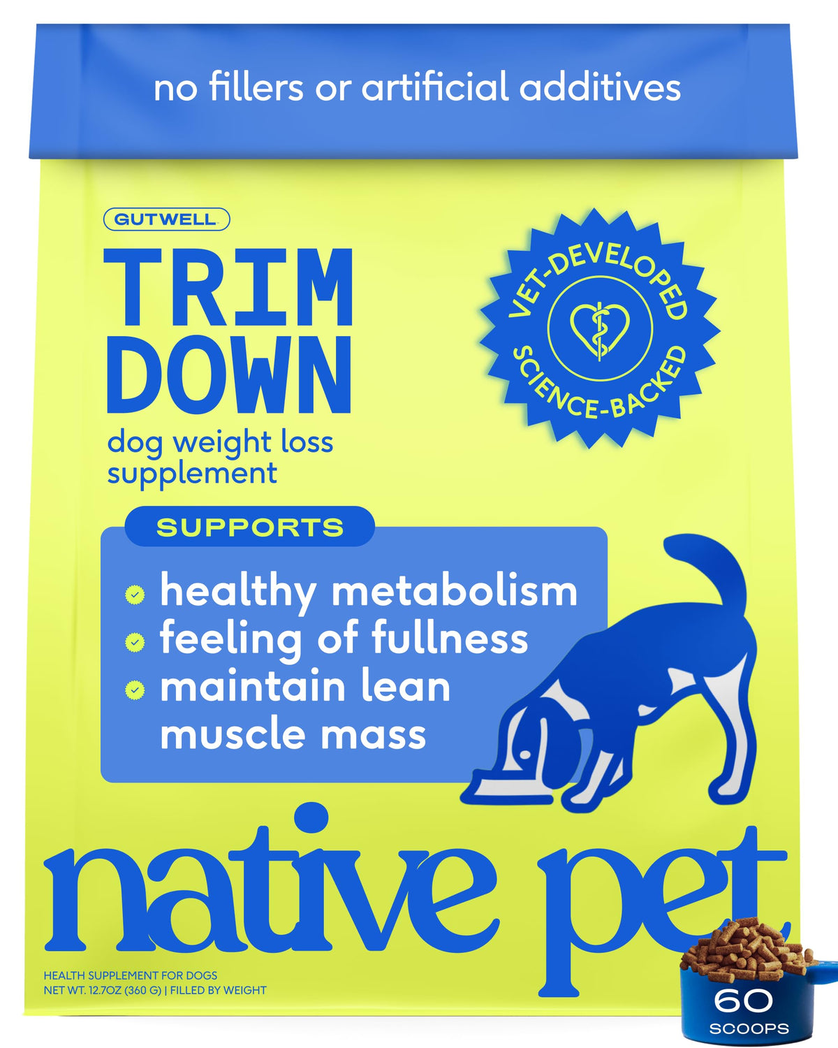 Weight Management Dog Food Topper & Supplement V2450