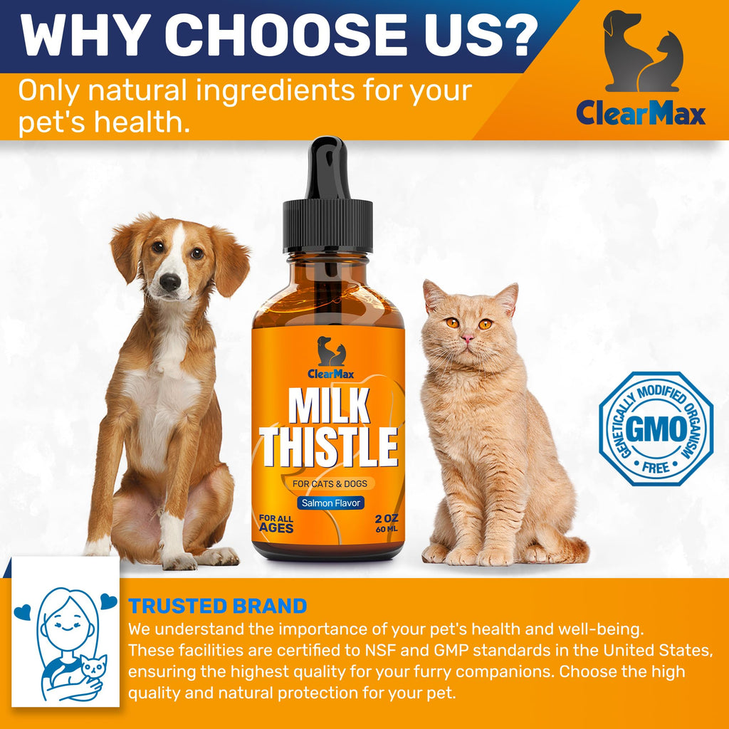 Milk Thistle for Dogs & Cats, 2 Oz I6497