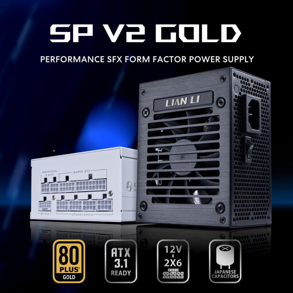 750W SFX 80 Plus Gold Black Power Supply V1471