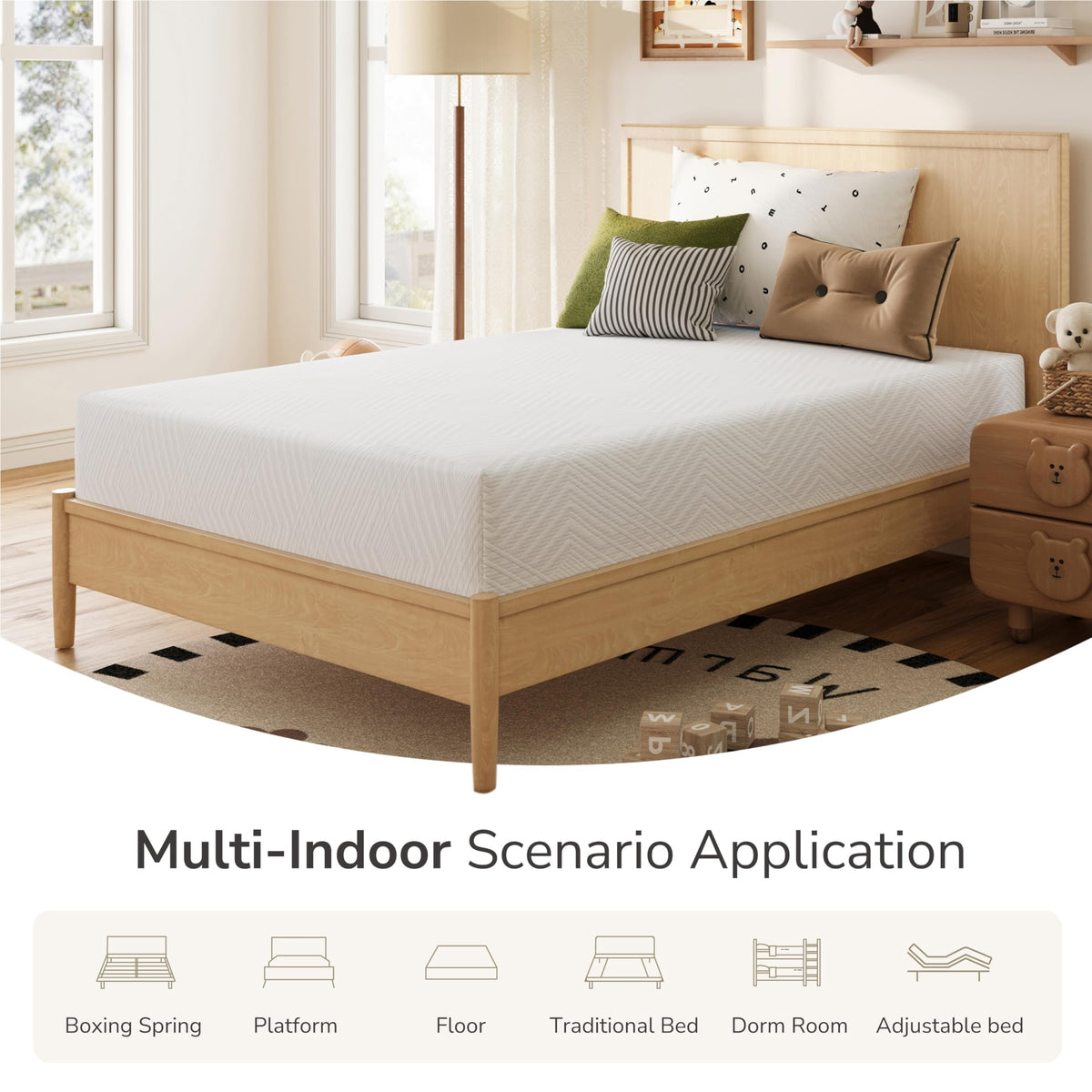 8 Inch Full Memory Foam Mattress L94605