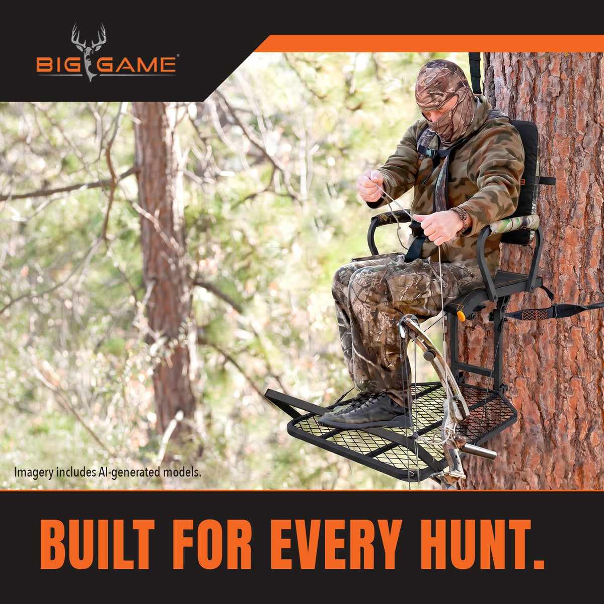 Lightweight Steel Treestand Z805651
