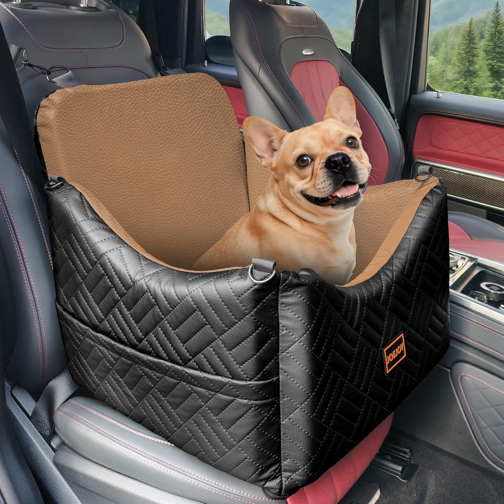 Waterproof PU Leather Dog Car Seat with Safety Belt A516