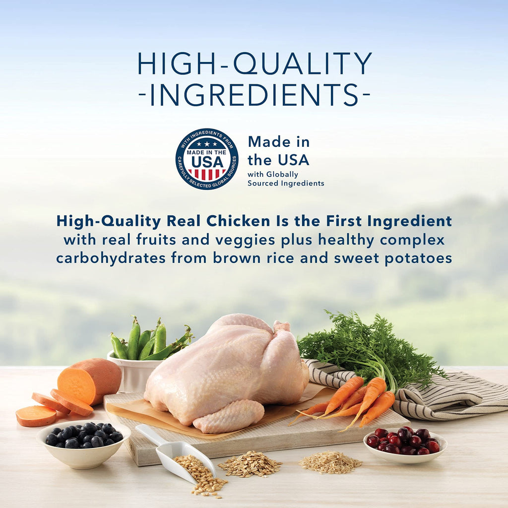 Natural Small Breed Healthy Weight Dry Dog Food Chicken and Brown Rice 6-lb R880281