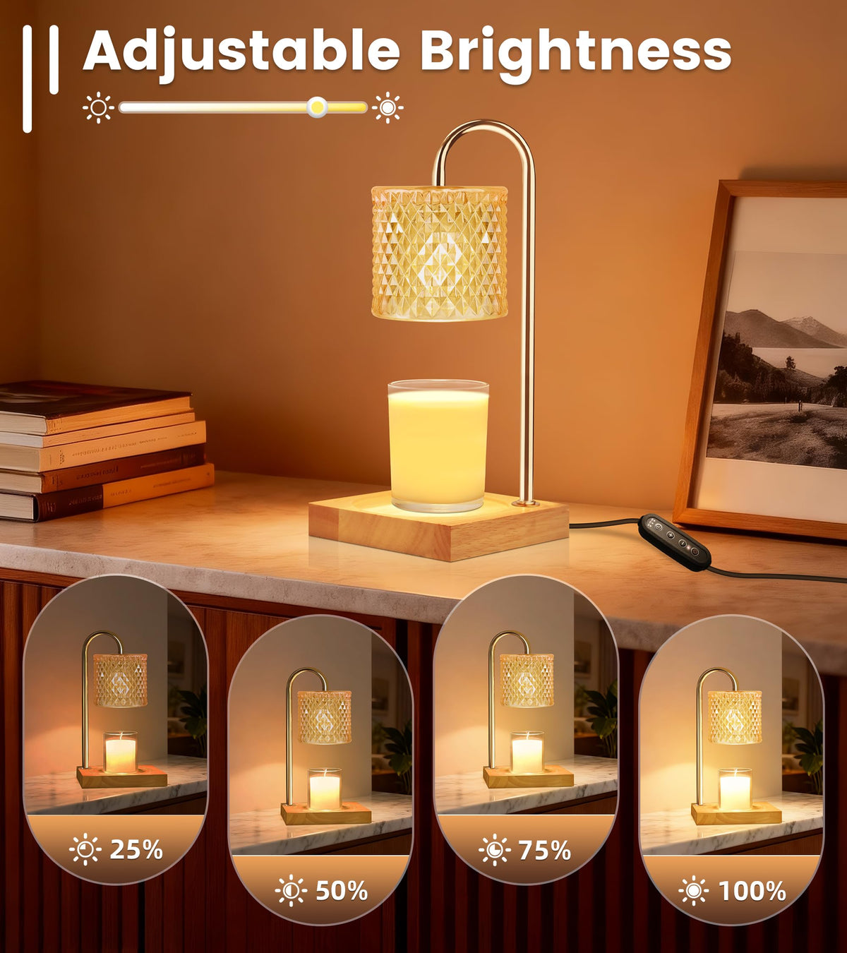 Candle Warmer Lamp with Timer R63316