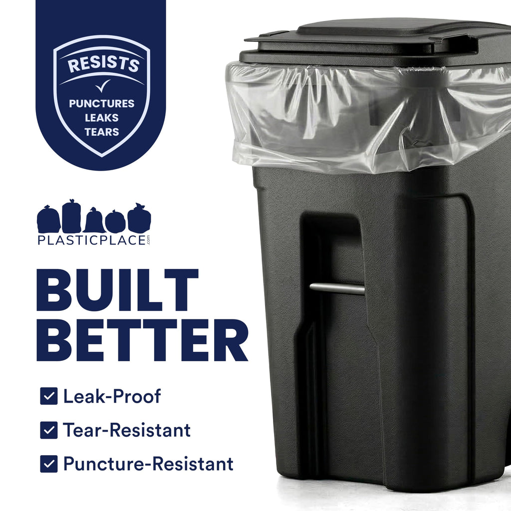 95-96 Gallon Garbage Can Liners, 25 Count M455134