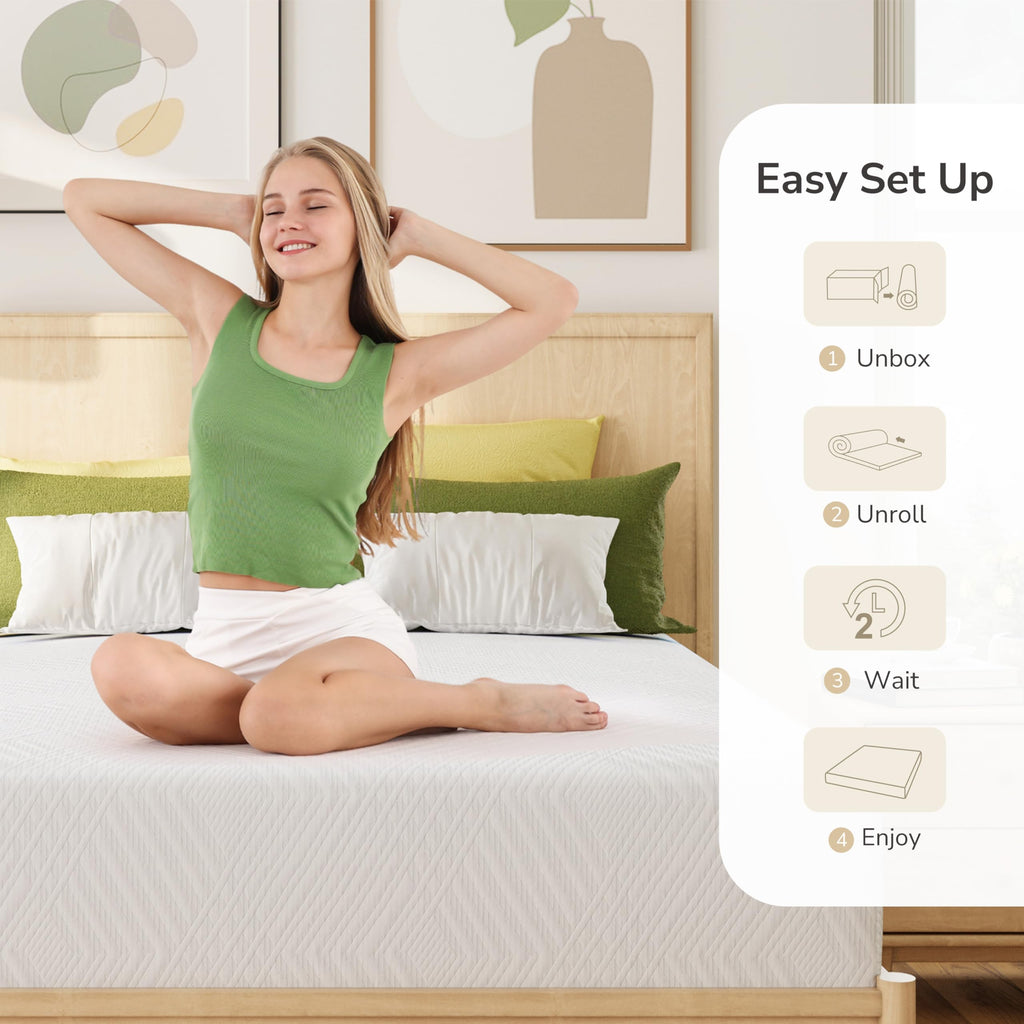 8 Inch Full Memory Foam Mattress L94605