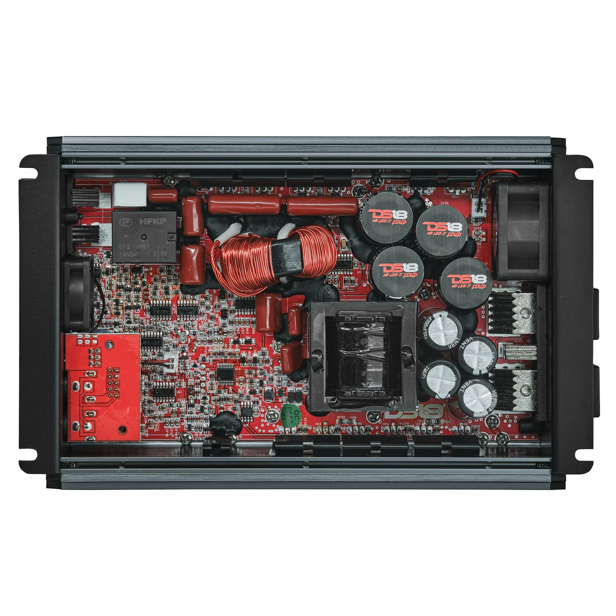 Compact Full-Range Class D 1-Channel Amplifier 2,500 Watts RMS Monoblock V598446