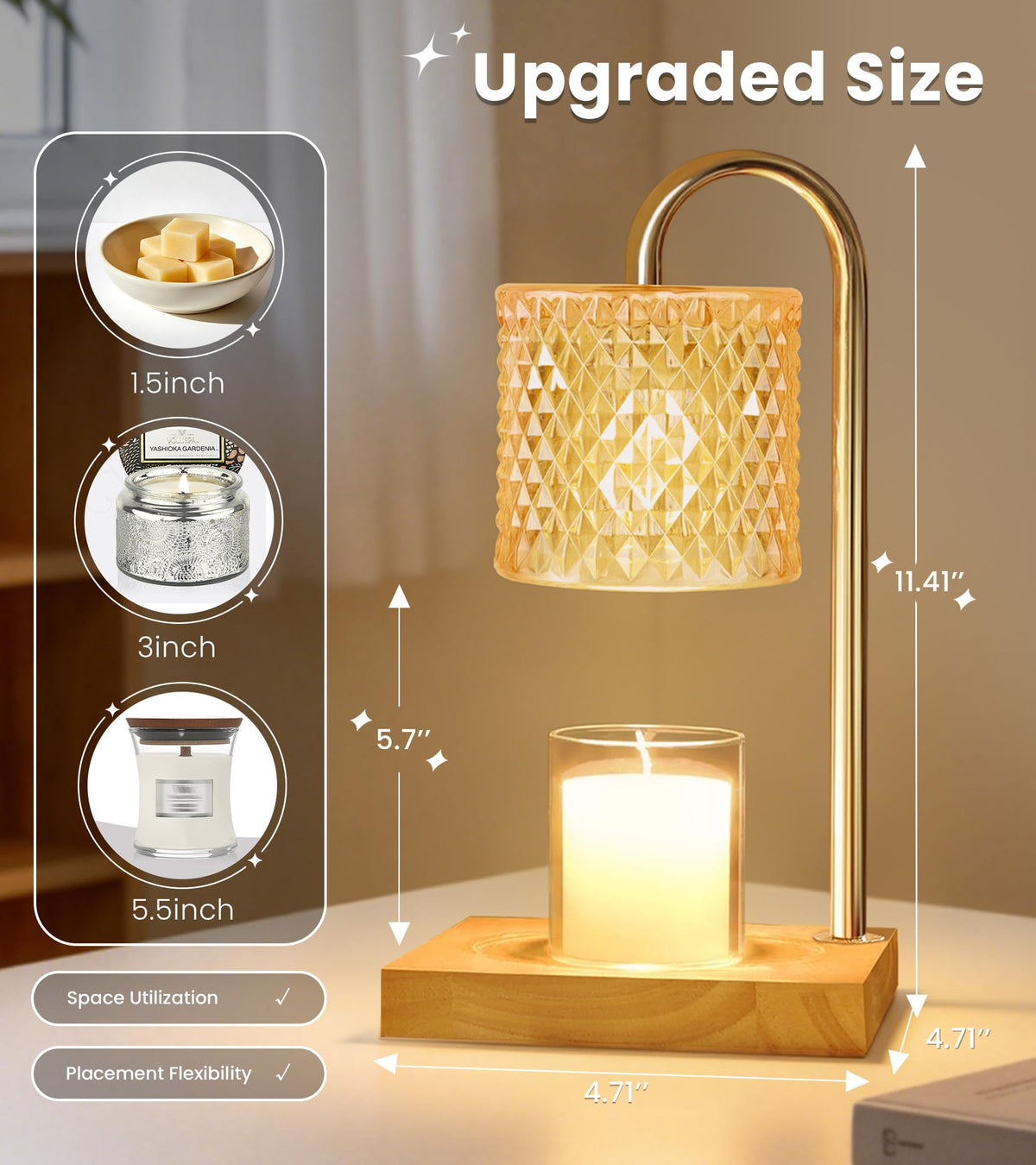 Candle Warmer Lamp with Timer R63316