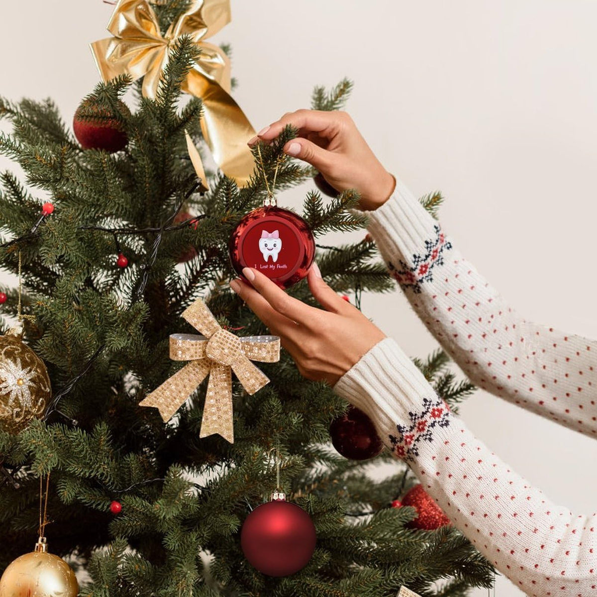 Christmas Balls Ornaments 4PCS Z8039