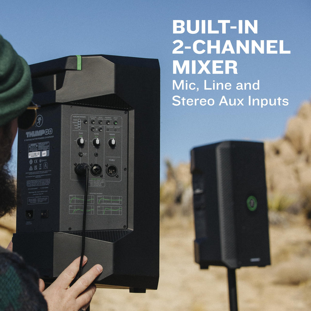 8-Inch Portable Battery-Powered Loudspeaker N62572