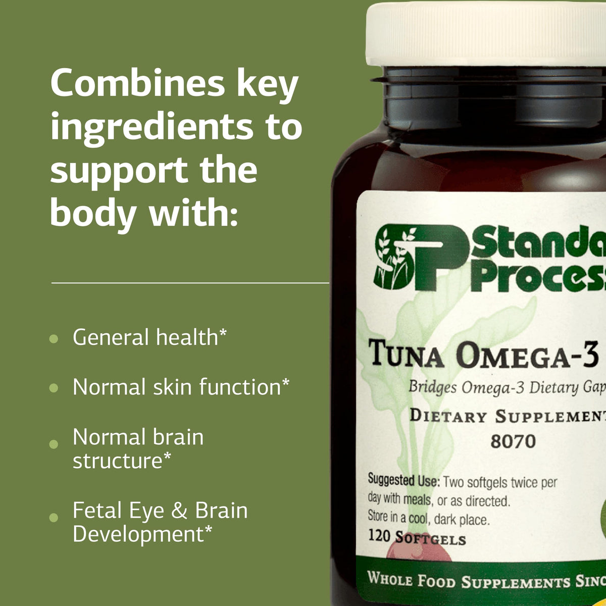 Tuna Omega-3 Oil 120 Softgels U2691