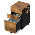3 Drawer Wood File Cabinet with Locks M7262