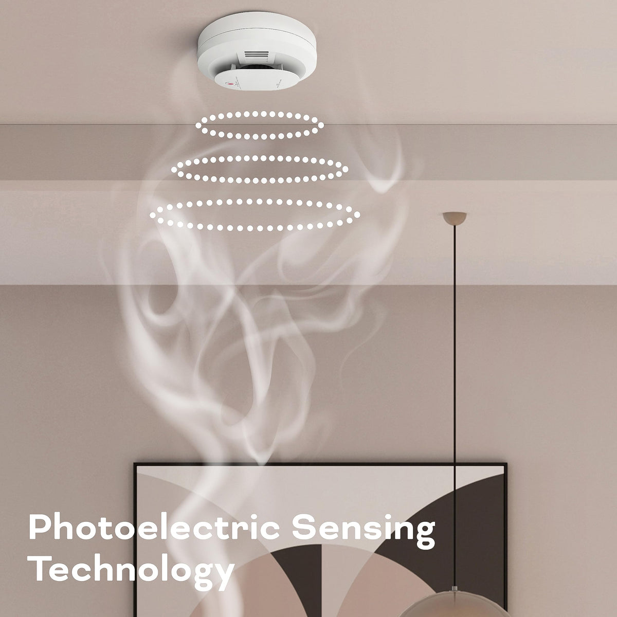 Hardwired Smoke & Carbon Monoxide Detector with Battery Backup, 2 Pack Y61731
