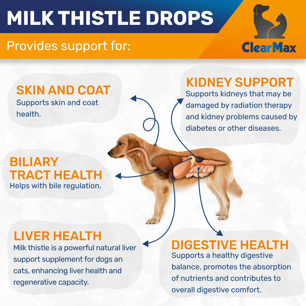Milk Thistle for Dogs & Cats, 2 Oz I6497