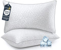 King Size Down Alternative Pillows Set of 2 Microfiber O88784