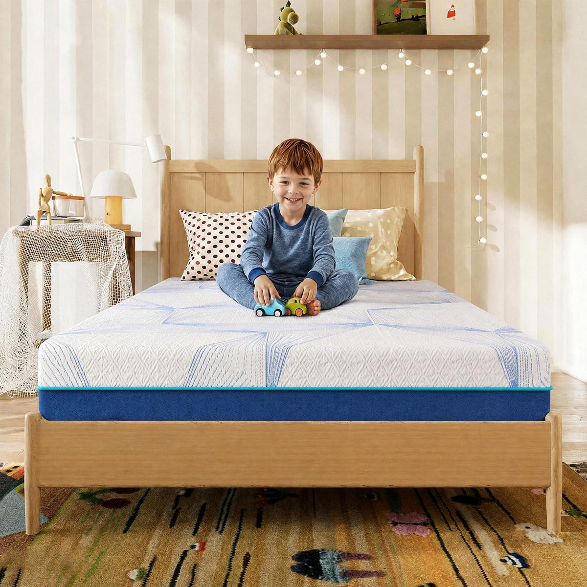 6 Inch Twin Gel Memory Foam Mattress L549